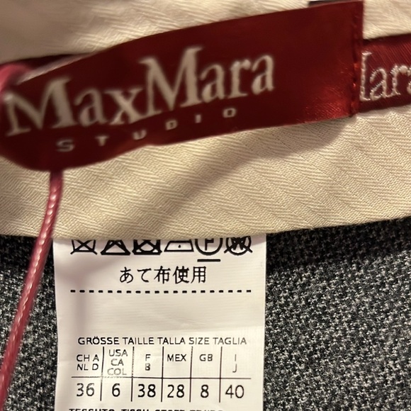 MaxMara Studio Wool Trousers - Picture 5 of 8